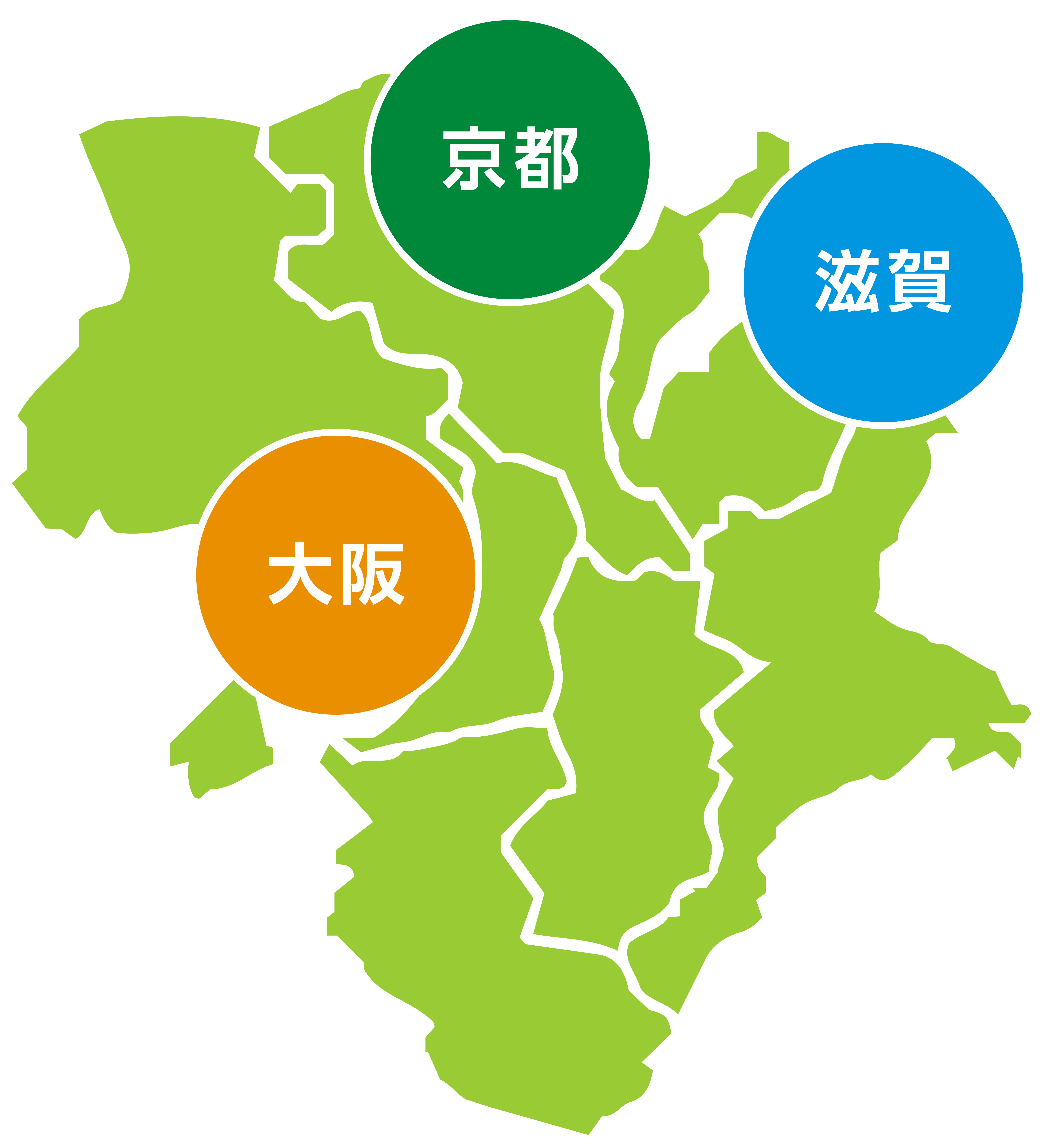 対応エリアマップ